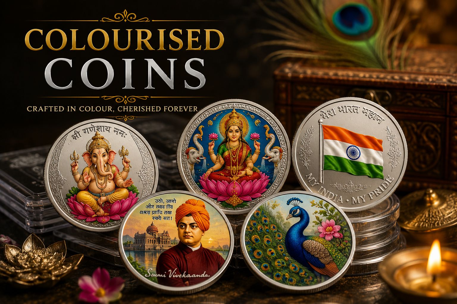 Colourised Coins