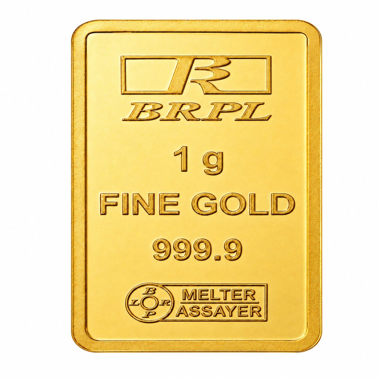BRPL Fine Gold Bar - 1 g 999.9