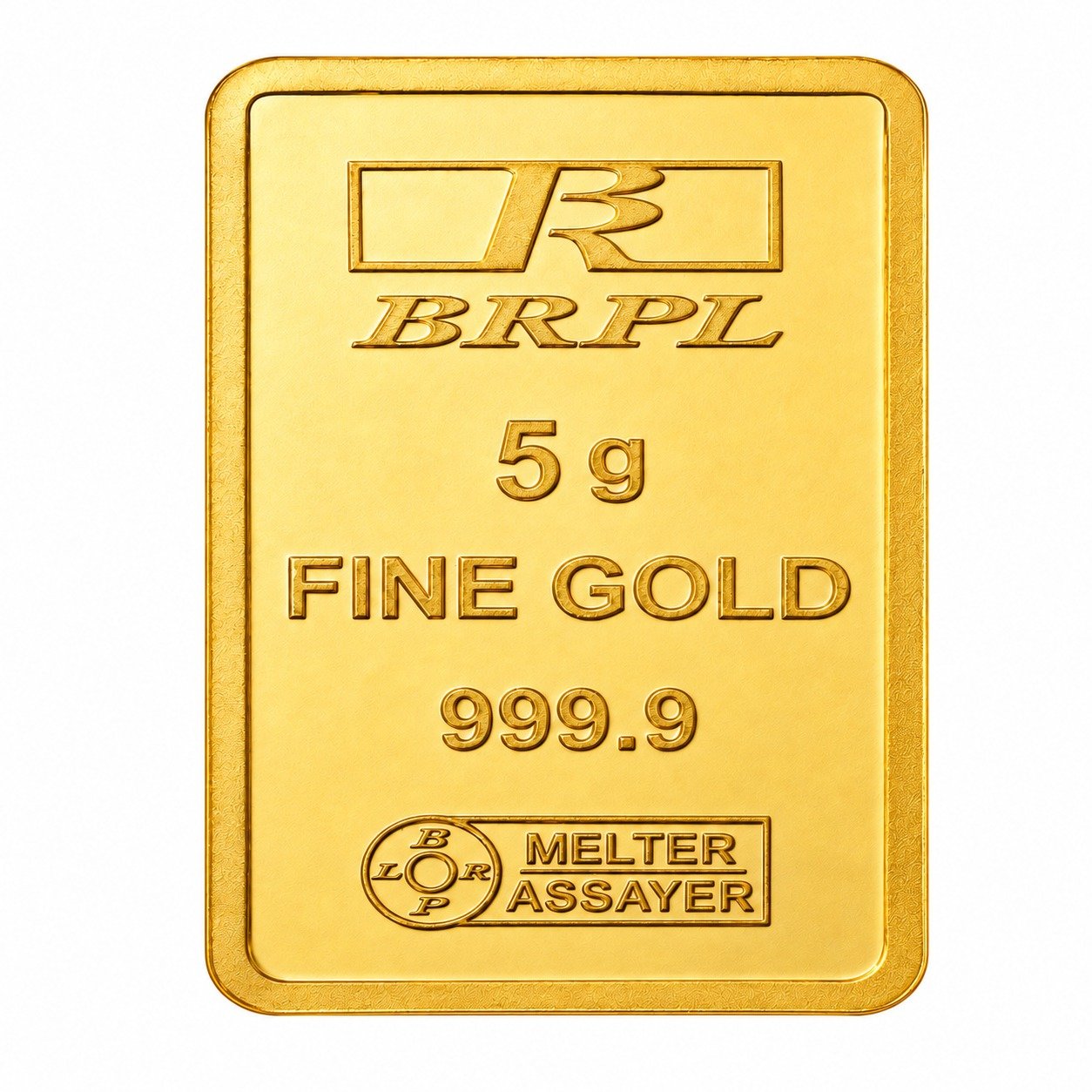 BRPL Fine Gold Bar - 5 g 999.9